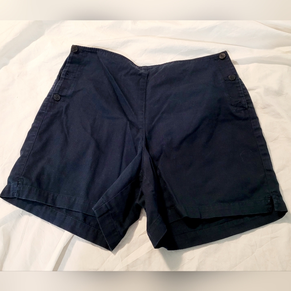 Vintage Liz Claiborne LIZSPORT Women’s Navy Blue Shorts Sz 14